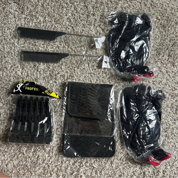 NWT Heat Resistant Gloves Hair Tools Hair Styling Curling Iron Hair Wands - Picture 2 of 7